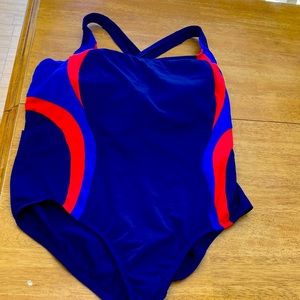 Lands End one piece swim suit